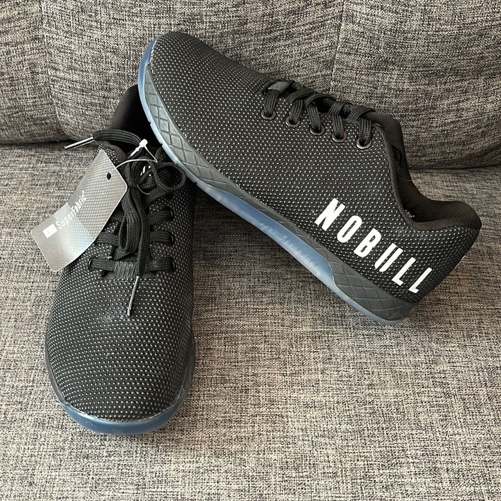 Womens Black NoBull Trainers Size 8